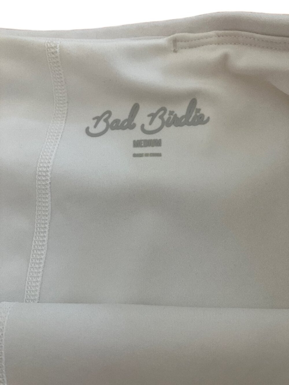 Bad Birdie Women's Tour Straight Golf Skort White Size M NWT Tennis Pickleball - Picture 10 of 13